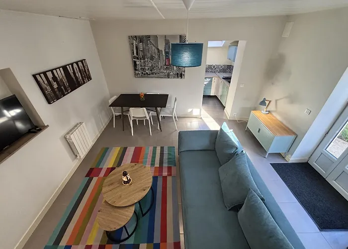 펜션 Maison Cosy & Coloree A Valence-en-poitou Jardin & Parking Couhé-Verac